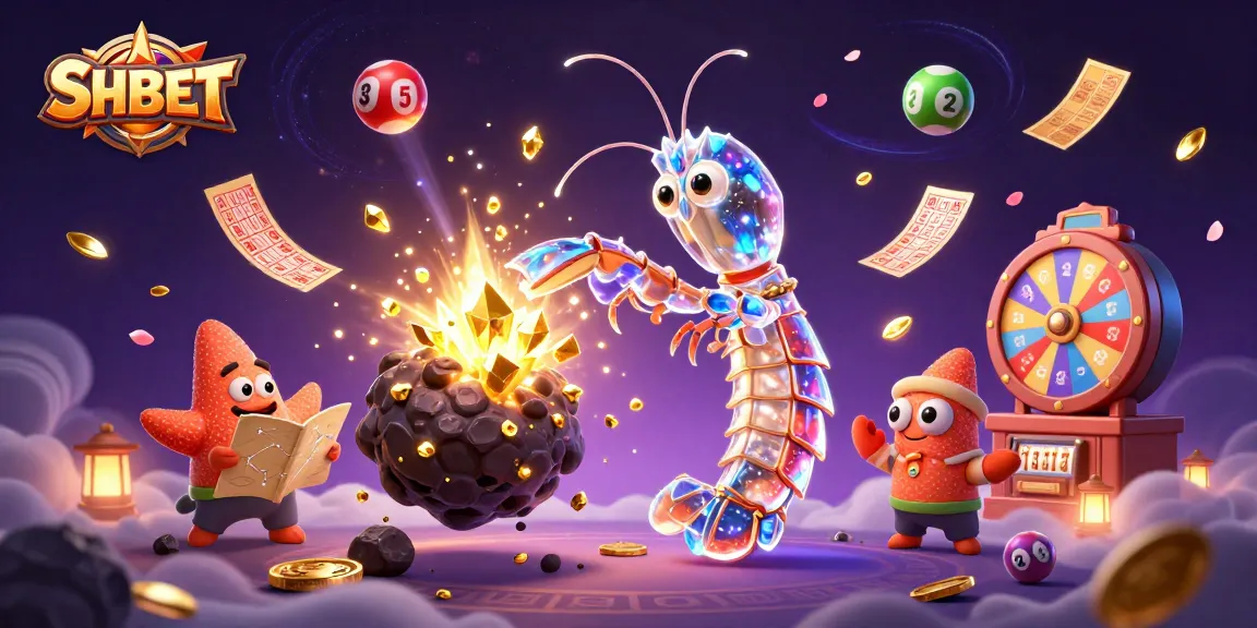Experience thrilling gameplay with SHBET's dynamic 3D casino world featuring vibrant lottery elements and stunning visuals.