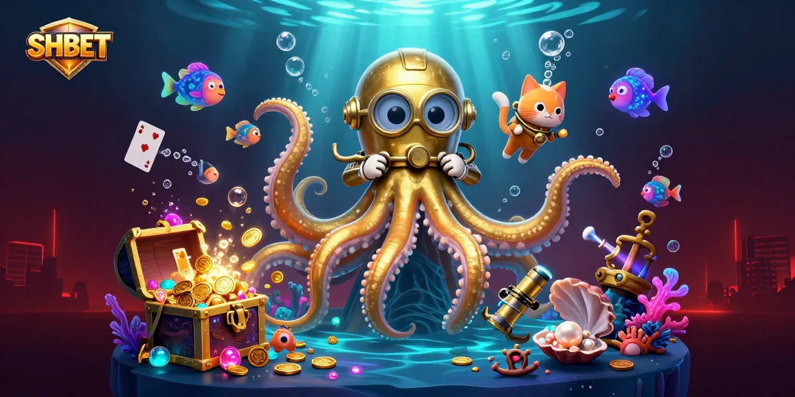 Spin the reels at SHBET while uncovering treasures in a vibrant underwater casino adventure