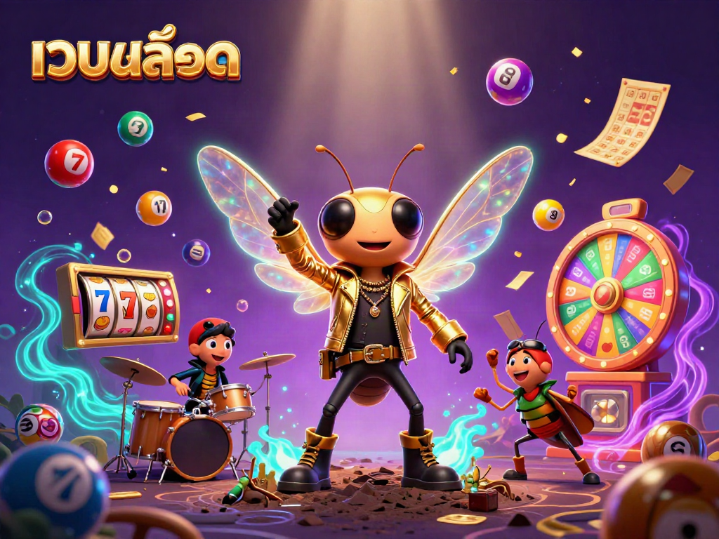 Engage with เว็บสล็อต as vibrant characters and casino elements create dynamic excitement.