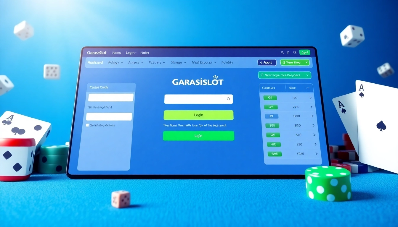 Masukkan garasislot login untuk akses dengan fitur modern dan terpercaya.
