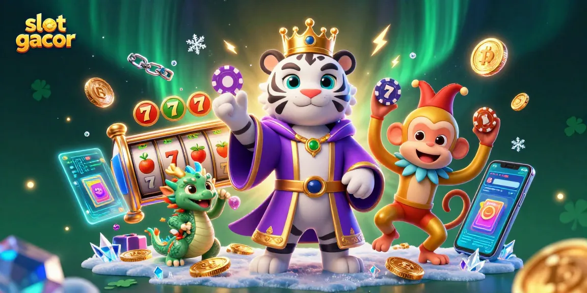 Slot gacor membawa keberuntungan dengan simbol permainan menarik dan karakter animasi yang ceria.