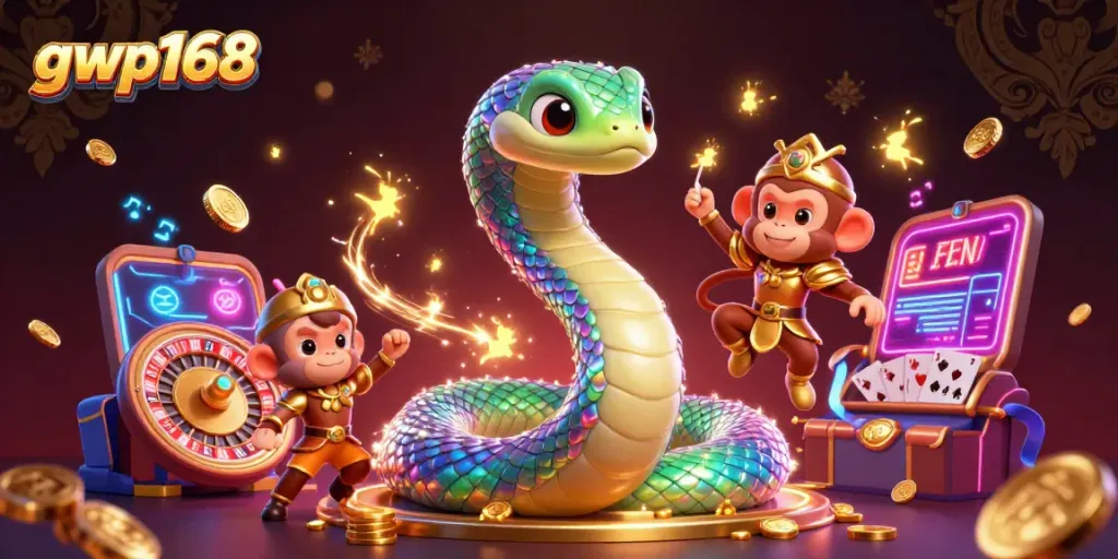 Mengalami hiburan Casino Live dengan karakter gwp168 yang meriah dan elemen permainan yang dinamis.