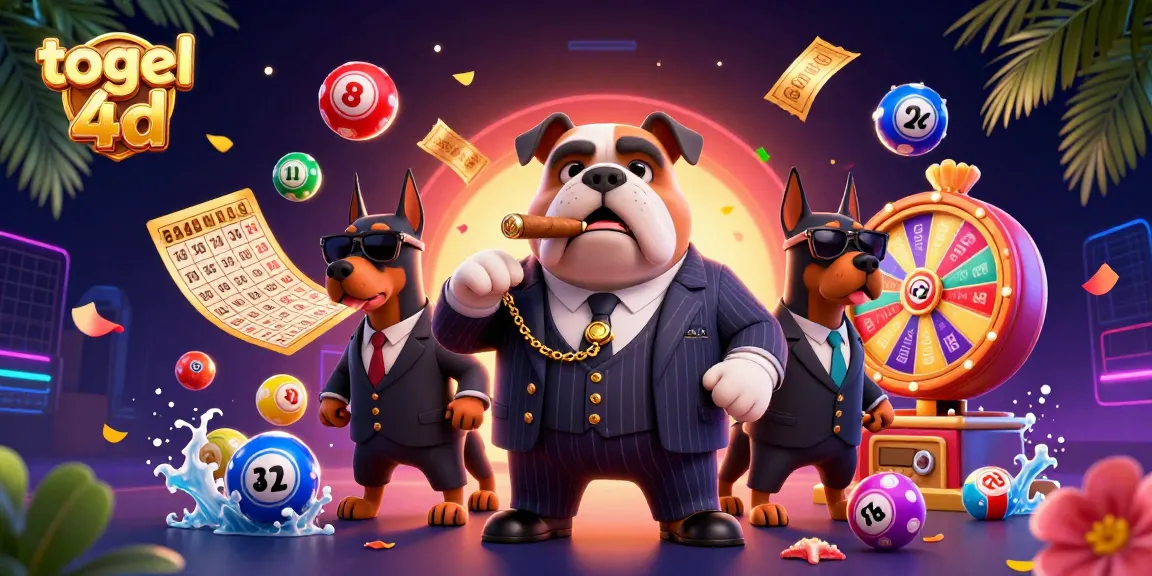 Engage with the excitement of togel 4d in a vibrant 3D illustration showcasing lottery dynamics.