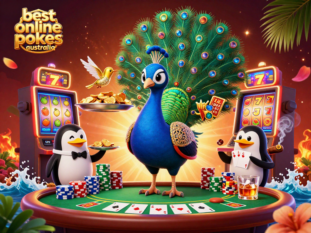 Experience the excitement of the best online pokies Australia with vibrant characters and thrilling elements.