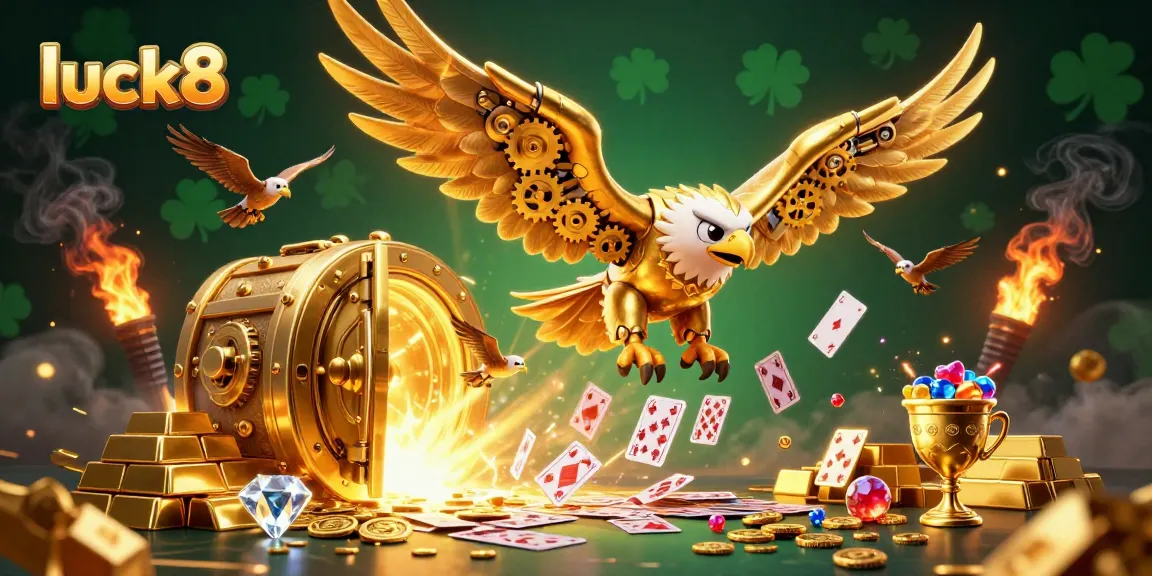 Experience luck8 and dive into a world of winnings with golden treasures and vibrant casino action.