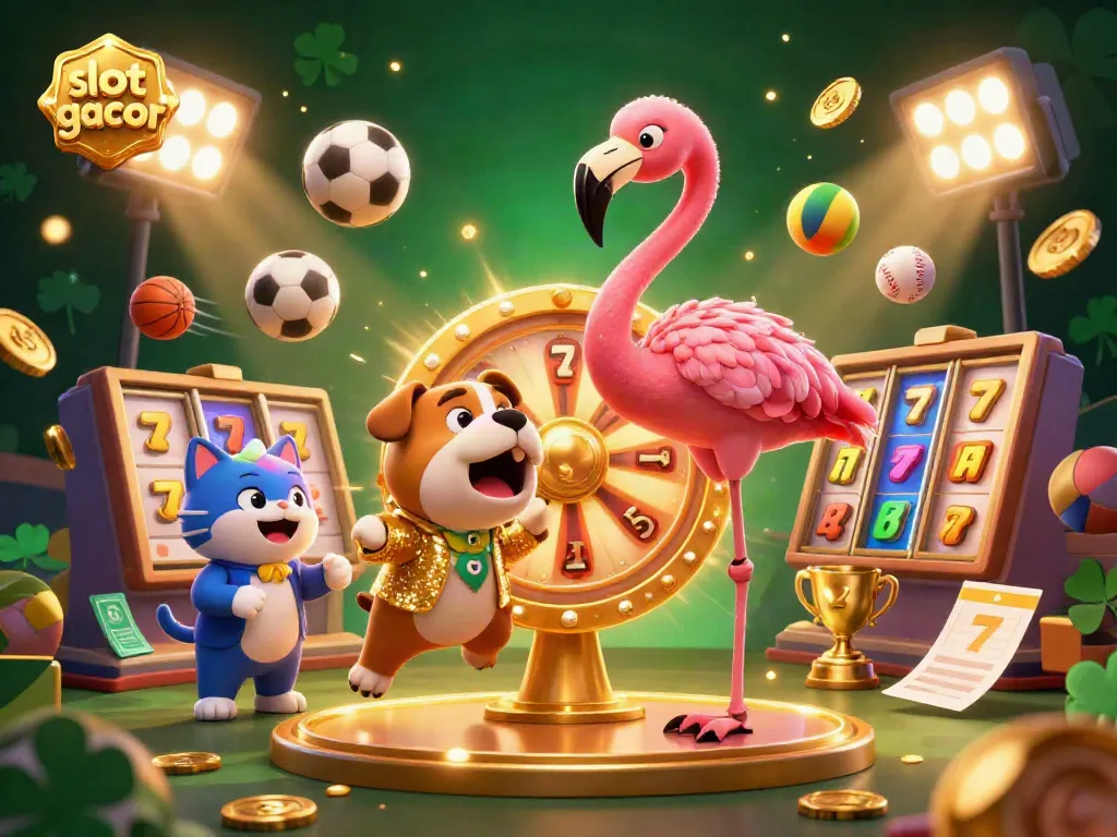 Gameplay menarik dari slot gacor dengan karakter kartun beraksi untuk hadiah besar dan keseruan!