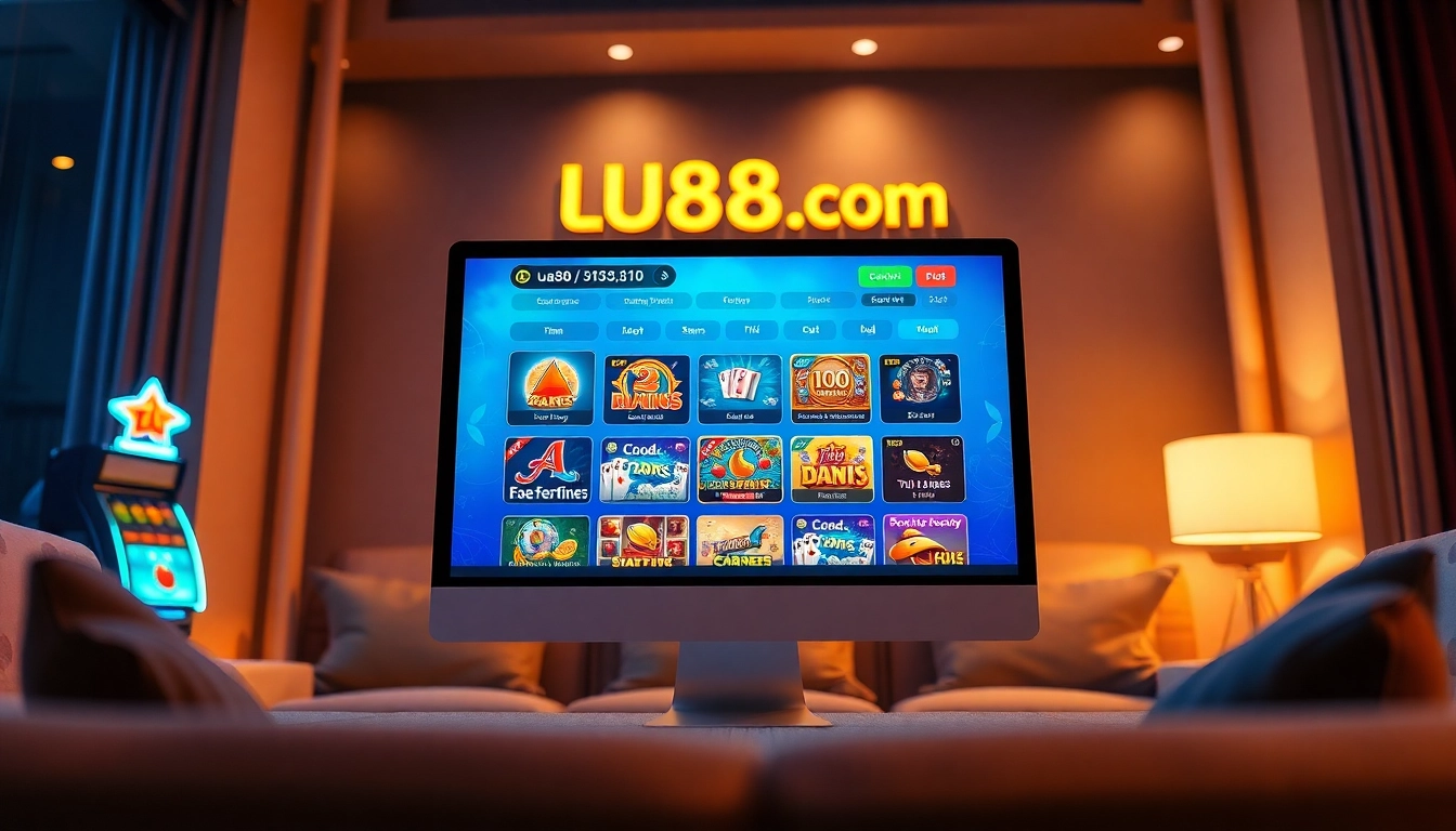 Experience the dynamic gaming interface of uu88 com featuring exciting casino games and secure betting.