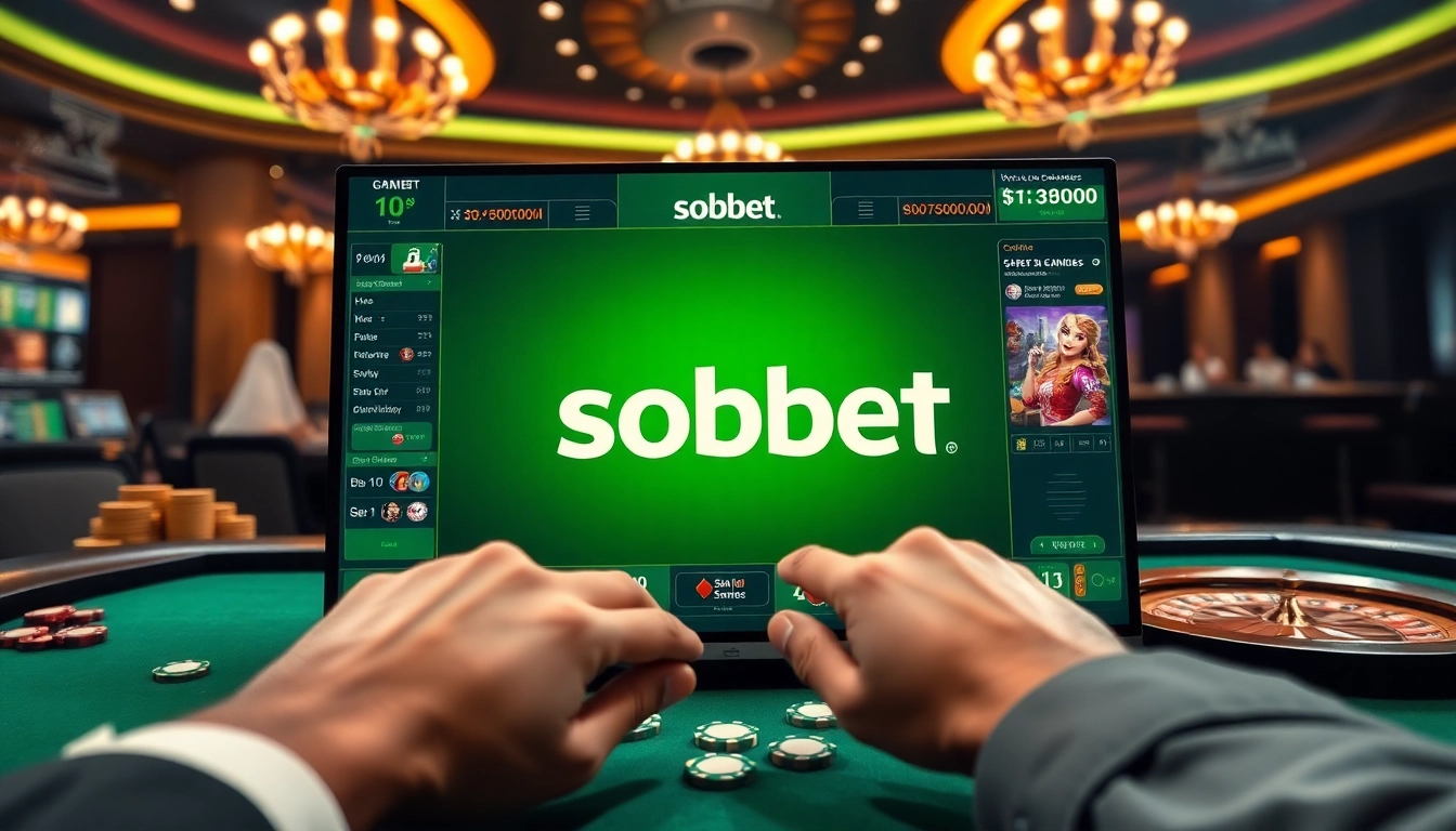 Players enjoying the sbobet link while betting on sports and casino games online.