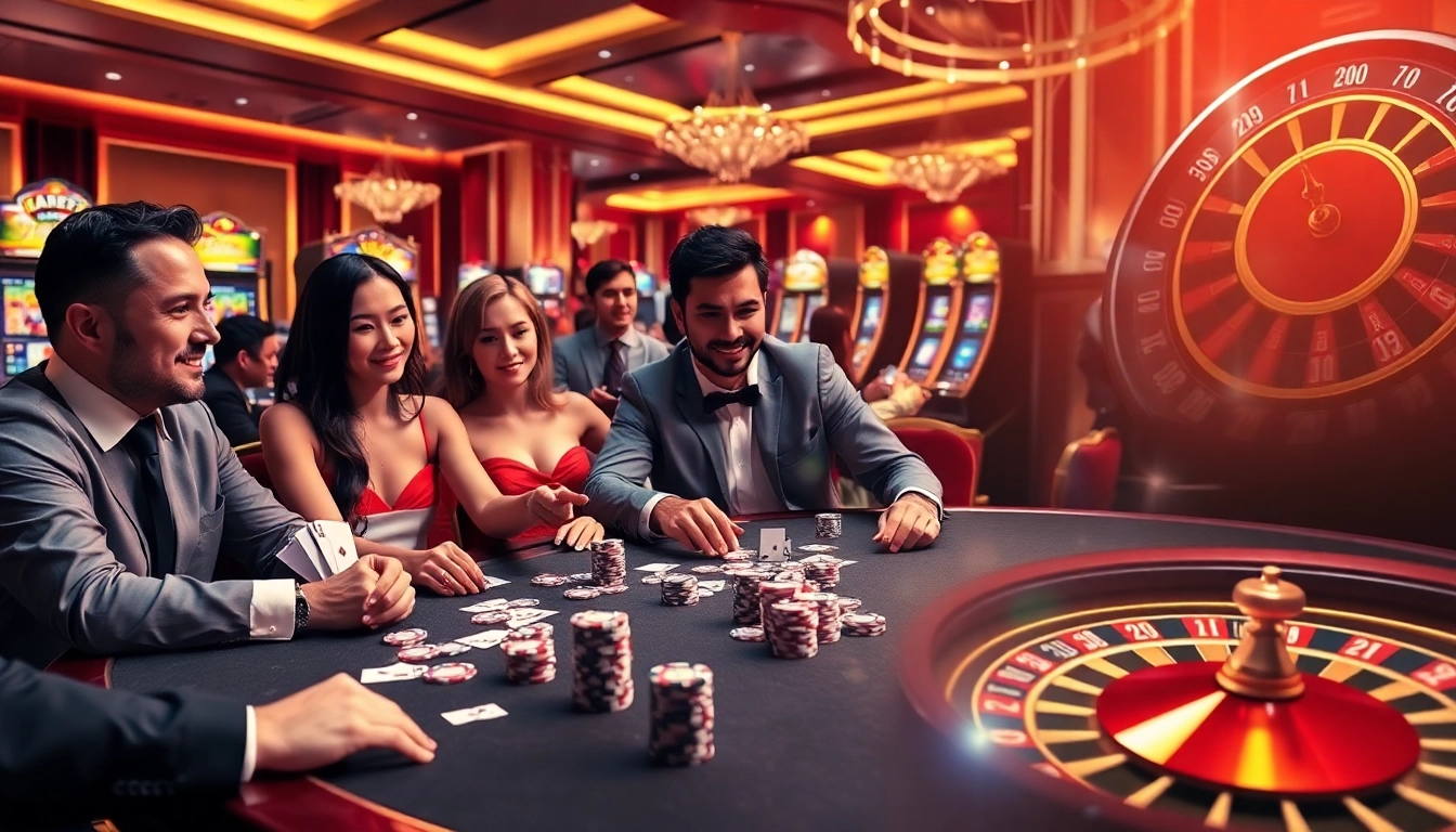 Experience the excitement of winning at PG99 with vibrant casino scenes including poker and roulette.